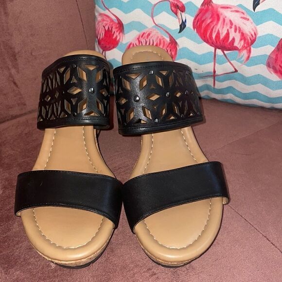 Franco Fortini cork wedges  - Picture 1 of 6